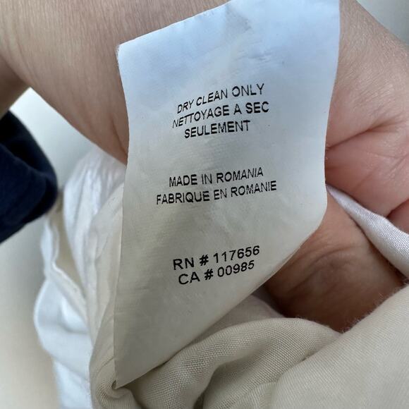 Thakoon Addiction Blue and White Eyelet Mini Dress / Tunic Size 8 - Picture 8 of 10